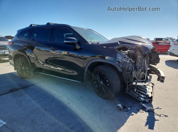 5TDKDRAH4PS511126 2023 TOYOTA HIGHLANDER Black Przód prawy