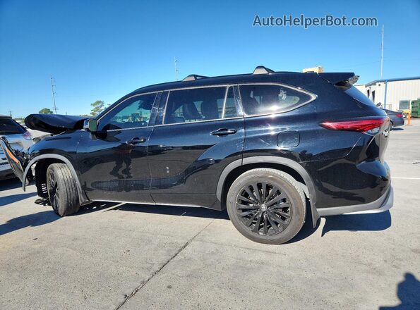 5TDKDRAH4PS511126 2023 TOYOTA HIGHLANDER Black Tył lewy