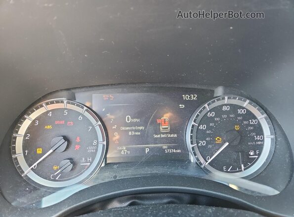 5TDKDRAH4PS511126 2023 TOYOTA HIGHLANDER Black Widok zestawu wskaźników