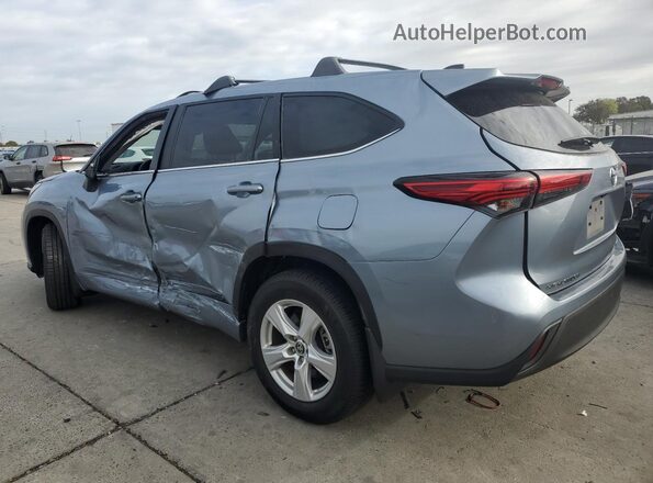5TDKDRBH0PS505810 2023 TOYOTA HIGHLANDER Blue Задня ліва чверть