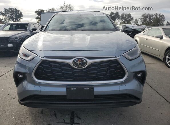5TDKDRBH0PS505810 2023 TOYOTA HIGHLANDER Blue Вид спереду