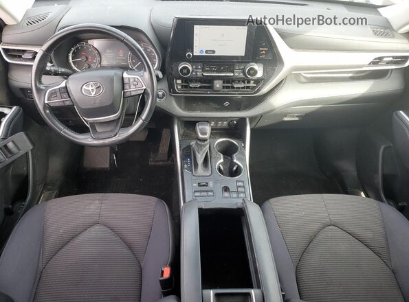 5TDKDRBH0PS505810 2023 TOYOTA HIGHLANDER Blue Вид панелі приладів