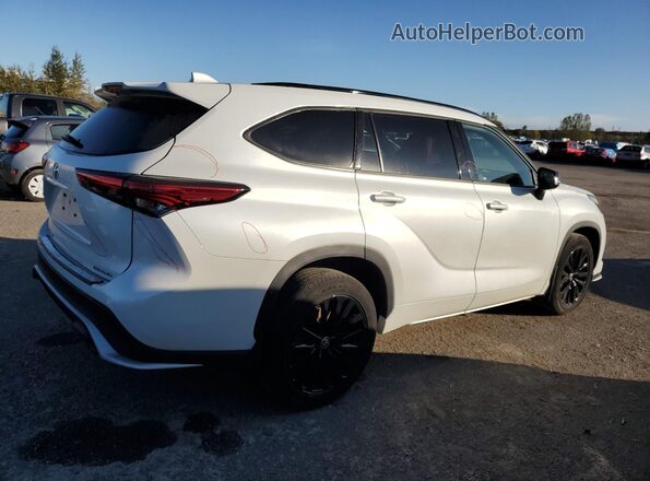 5TDKDRBH1PS010838 2023 TOYOTA HIGHLANDER White Trasero derecho