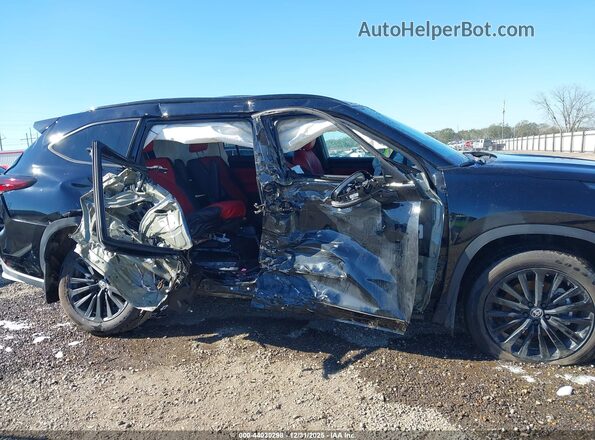 5TDKDRBH1SS582730 2025 TOYOTA HIGHLANDER Black Սալոնի հետևի տեսք