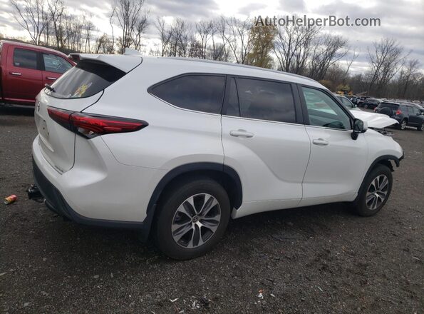 5TDKDRBH3PS029617 2023 TOYOTA HIGHLANDER Белый Задняя правая четверть