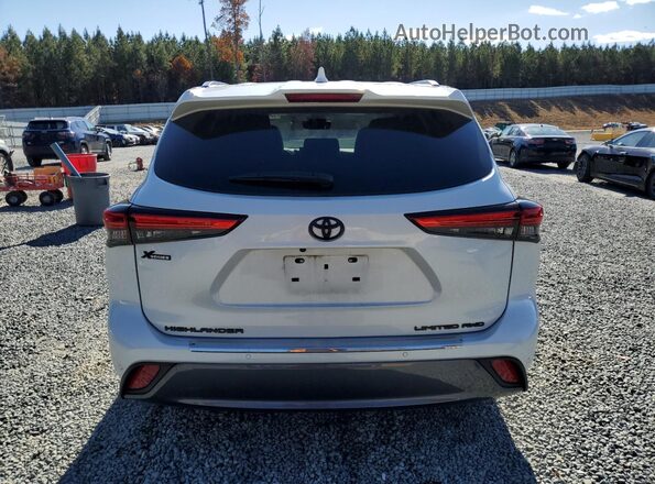 5TDKDRBH9PS014541 2023 TOYOTA HIGHLANDER White უკანა ხედი
