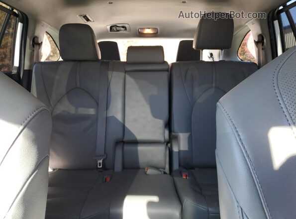 5TDKDRBH9PS014541 2023 TOYOTA HIGHLANDER White უკანა სავარძლების ხედი