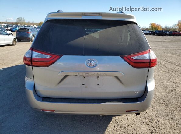 5TDKK3DC3GS724202 2016 TOYOTA LE Silver უკანა ხედი