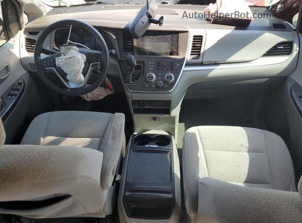 5TDKK3DC4GS706050 2016 TOYOTA LE Red Dashboard view