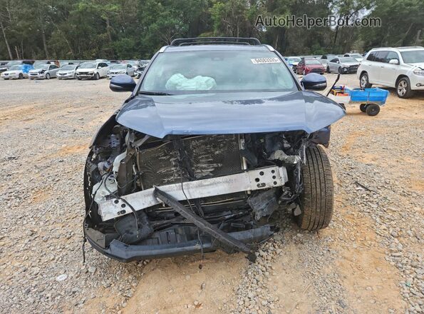 5TDKZRFHXJS247623 2018 TOYOTA HIGHLANDER Blue 
