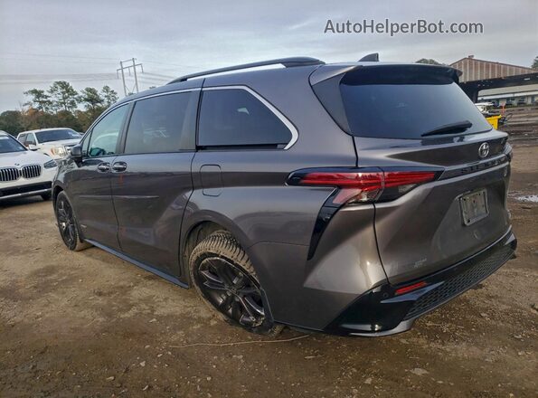 5TDXRKEC5MS048860 2021 TOYOTA SIENNA Gray Tył lewy