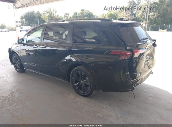 5TDXRKEC5SS285815 2025 TOYOTA SIENNA Black Rear left