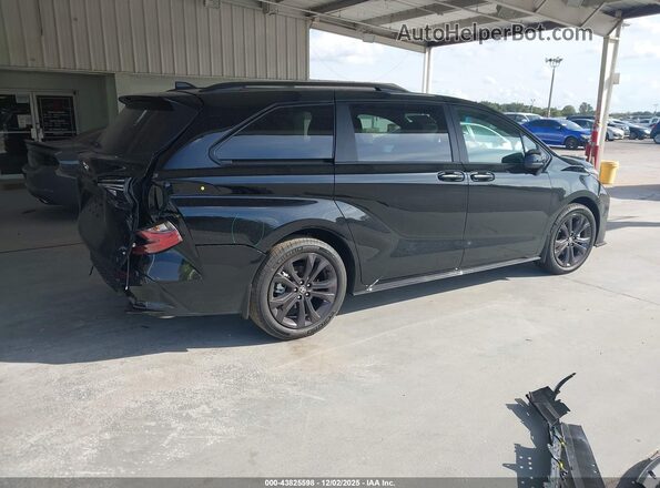 5TDXRKEC5SS285815 2025 TOYOTA SIENNA Black Rear right