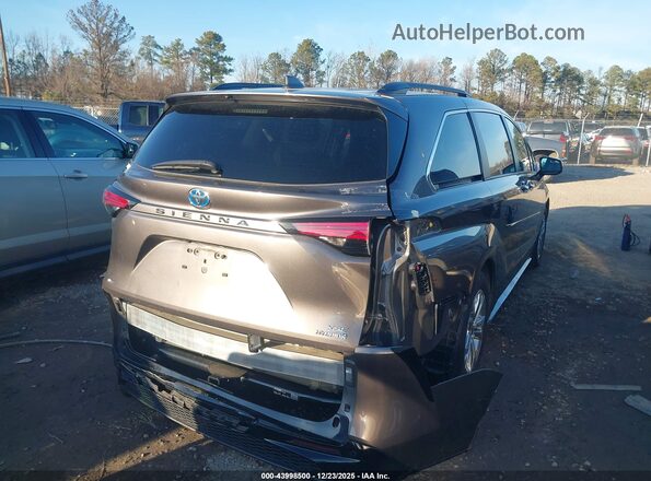 5TDXSKFC2NS069850 2022 TOYOTA SIENNA Gray 