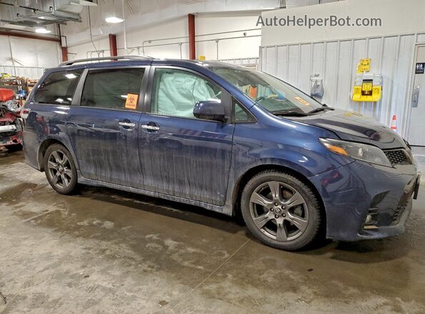 5TDXZ3DC2LS025414 2020 TOYOTA SIENNA Blue Front right