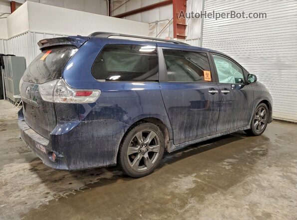 5TDXZ3DC2LS025414 2020 TOYOTA SIENNA Blue Rear right