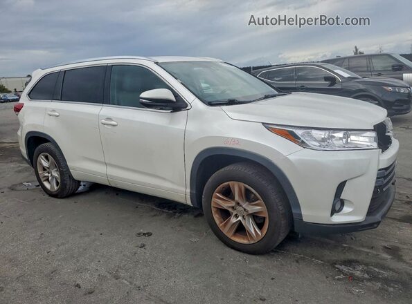 5TDYZRFH2JS243012 2018 TOYOTA LIMITED White 