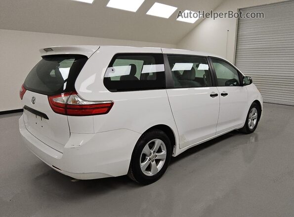 5TDZK3DC5GS700871 2016 TOYOTA SIENNA White 