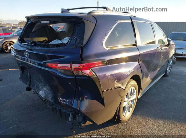 5TDZSKFC7PS103549 2023 TOYOTA LIMITED Dark Blue Задня права чверть