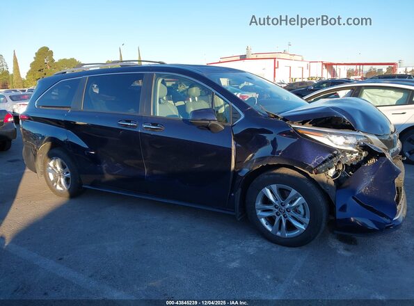 5TDZSKFC7PS103549 2023 TOYOTA LIMITED Dark Blue Вид щитка приладів