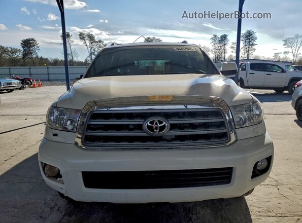 5TDZY5G13HS068751 2017 TOYOTA SEQUOIA White წინა ხედი