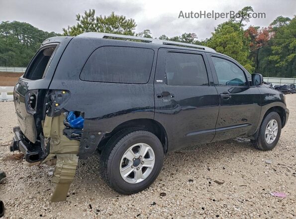 5TDZY5G15JS070300 2018 TOYOTA SEQUOIA Черный Задняя правая четверть