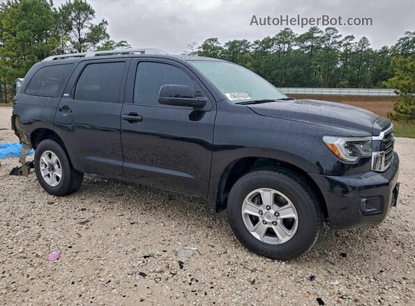 5TDZY5G15JS070300 2018 TOYOTA SEQUOIA Черный Передняя правая четверть