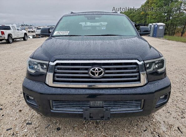 5TDZY5G15JS070300 2018 TOYOTA SEQUOIA Черный Вид спереди