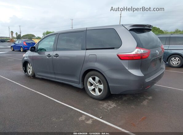 5TDZZ3DC0LS056010 2020 TOYOTA SIENNA Gray Trasero izquierdo