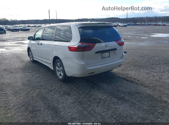 5TDZZ3DC1LS032881 2020 TOYOTA SIENNA White Հետևի ձախ