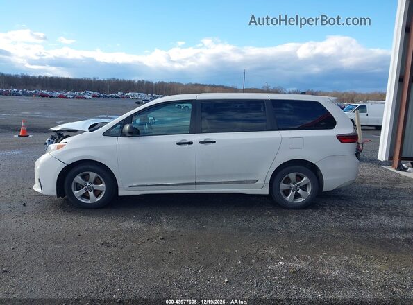 5TDZZ3DC1LS032881 2020 TOYOTA SIENNA White Սալոնի 360 աստիճան տեսք