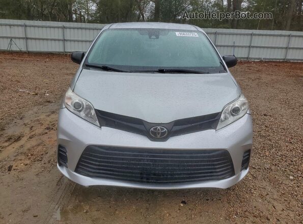 5TDZZ3DC2LS030234 2020 TOYOTA SIENNA Silver Vista frontal