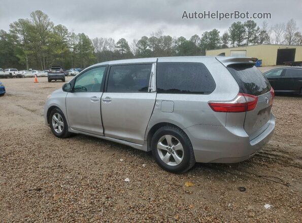 5TDZZ3DC2LS030234 2020 TOYOTA SIENNA Silver Trasero izquierdo