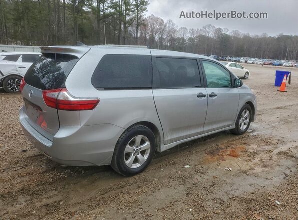 5TDZZ3DC2LS030234 2020 TOYOTA SIENNA Silver Trasero derecho