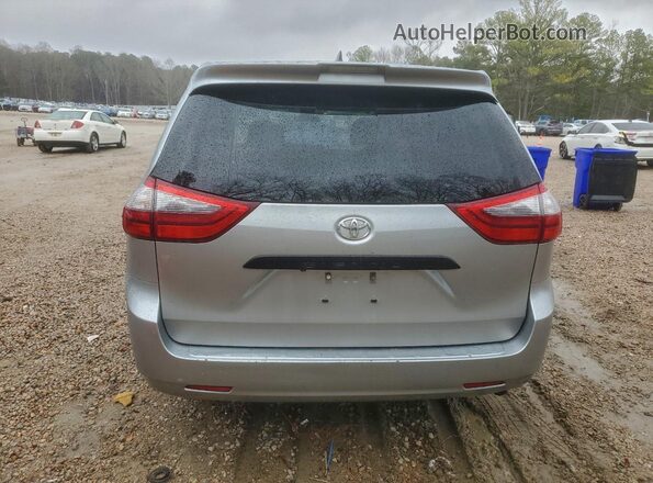 5TDZZ3DC2LS030234 2020 TOYOTA SIENNA Silver Vista trasera