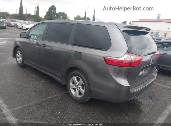 5TDZZ3DC2LS053402 2020 TOYOTA SIENNA Gray Задня ліва чверть