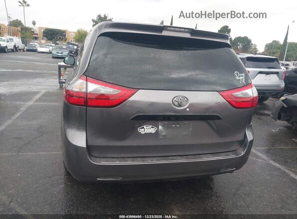 5TDZZ3DC2LS053402 2020 TOYOTA SIENNA Gray 