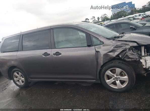 5TDZZ3DC2LS053402 2020 TOYOTA SIENNA Gray Вид щитка приладів