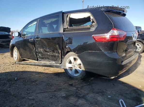 5TDZZ3DC3LS048497 2020 TOYOTA SIENNA Black Задня ліва чверть