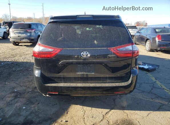 5TDZZ3DC3LS048497 2020 TOYOTA SIENNA Black Вид ззаду