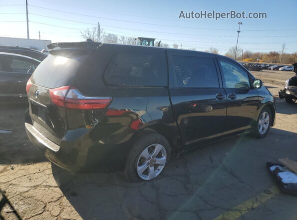 5TDZZ3DC3LS048497 2020 TOYOTA SIENNA Black Задня права чверть