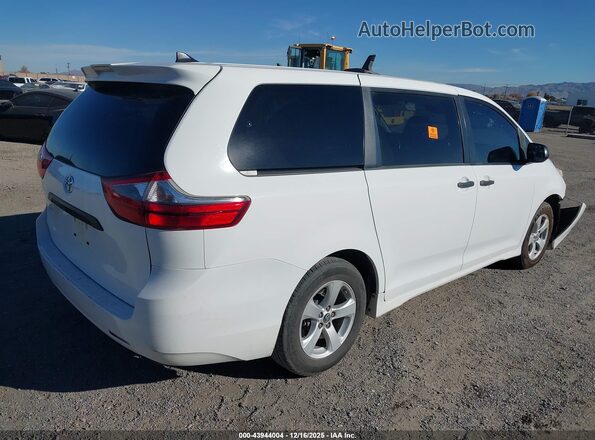 5TDZZ3DC3LS049083 2020 TOYOTA SIENNA White Հետևի աջ