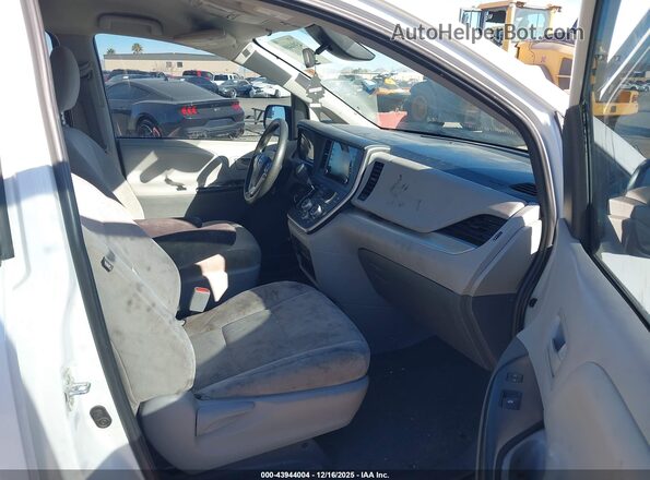 5TDZZ3DC3LS049083 2020 TOYOTA SIENNA White Սալոնի դիմացի տեսք