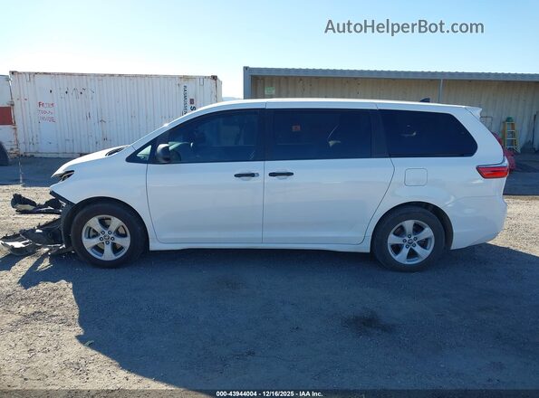 5TDZZ3DC3LS049083 2020 TOYOTA SIENNA White Սալոնի 360 աստիճան տեսք