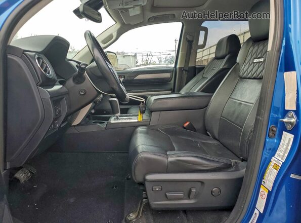 5TFAY5F10JX748461 2018 TOYOTA TUNDRA Blue 
