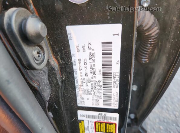 5TFAY5F10MX007795 2021 TOYOTA TUNDRA Black Vista del compartimento del motor