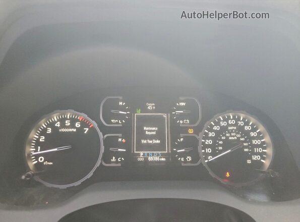5TFAY5F11MX978997 2021 TOYOTA TUNDRA Black Instrument cluster view