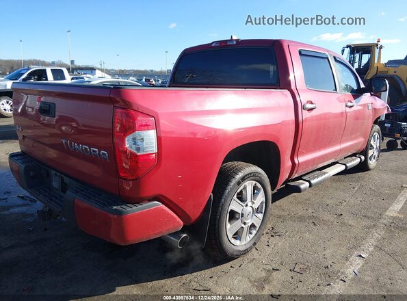 5TFAY5F19LX922417 2020 TOYOTA TUNDRA Red Задня права чверть