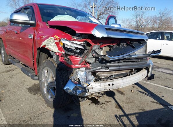 5TFAY5F19LX922417 2020 TOYOTA TUNDRA Red Вид спереду
