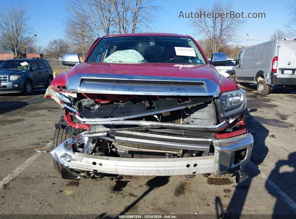 5TFAY5F19LX922417 2020 TOYOTA TUNDRA Red Вид щитка приладів